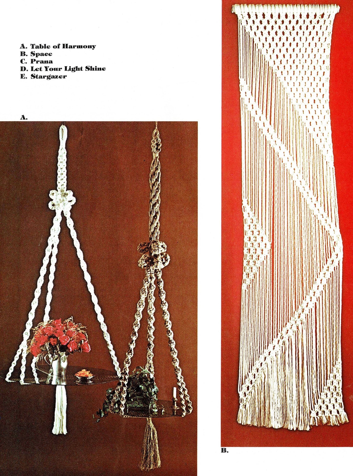 Macrame Patterns Book PDF Magnificence In Macrame Turks Head Inc Instant Digital Download Pot Plant Holders Wall Hangings Hammock 1970s