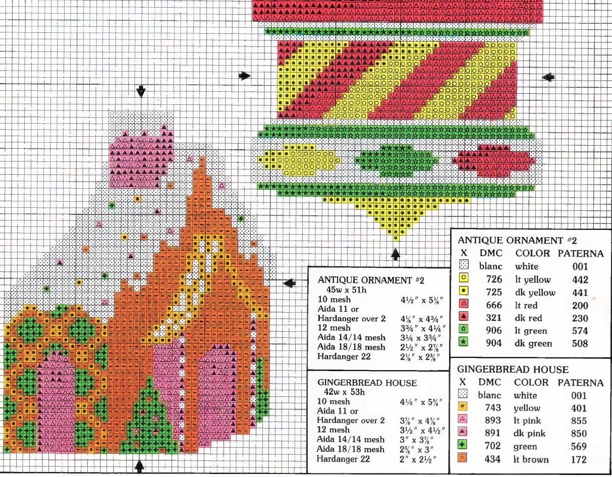 Vintage 31 Plastic Canvas Cross Stitch and Needlepoint Christmas Ornaments Patterns PDF Instant Digital Download Classic Fun Holiday Designs