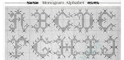 Vintage Cross Stitch Patterns Mini Framed Christmas Ornaments PDF Instant Digital Download Bell Heart Oval Circle Shapes 28 Designs