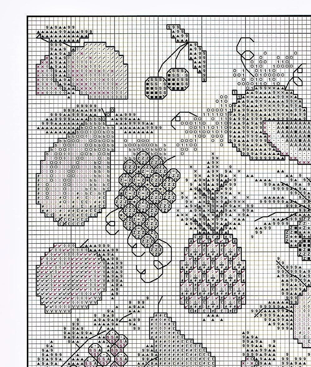 Vintage Cross Stitch Patterns Mini Fruit Motifs PDF Instant Digital Download Embroidery 40 Miniature Healthy Food Designs A1