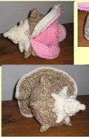 Vintage Crochet Pattern 10" Queen Conch Shell PDF Instant Digital Download Sea Shell Seashell Sea Life Amigurumi Soft Toy 4 Ply