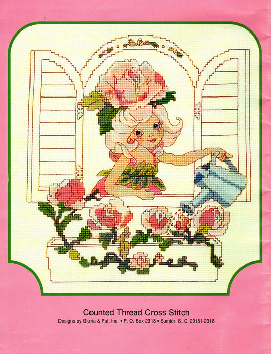 Vintage Rose Petal Place Counted Cross Stitch Patterns PDF Collection 18 Designs by Gloria & Pat Instant Download 1984