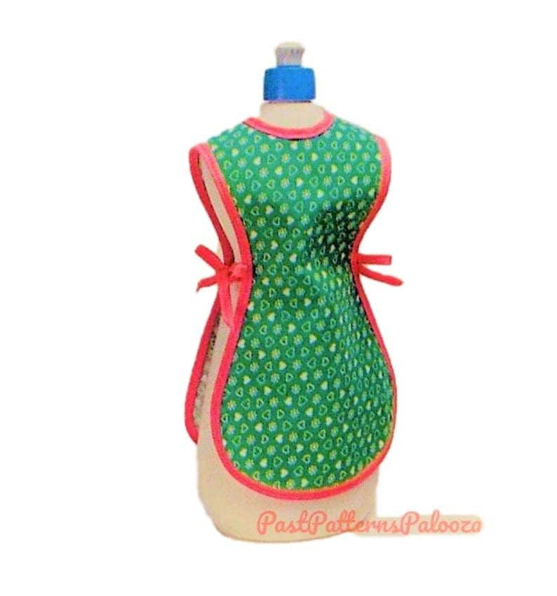 Vintage Sewing Pattern Dish Soap Detergent Bottle Apron PDF Instant Digital Download Retro Housewife Chic Quick Easy Kitchen Project