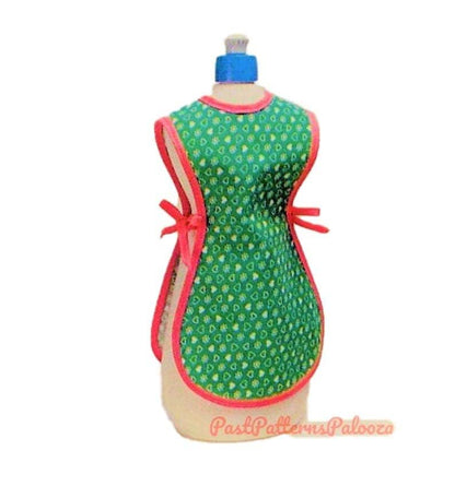 Vintage Sewing Pattern Dish Soap Detergent Bottle Apron PDF Instant Digital Download Retro Housewife Chic Quick Easy Kitchen Project