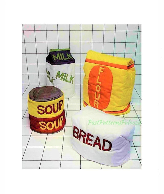 Vintage Sewing Pattern Retro Pop Art Kitchen Appliance Covers Novelty Cosies Can Opener Toaster Mixer Blender PDF Instant Digital Download