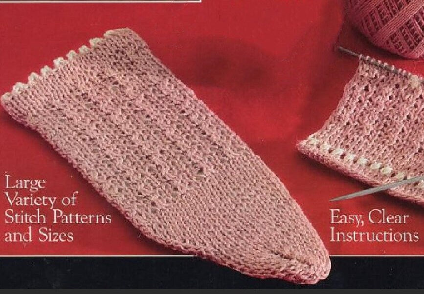 Vintage Knitting Pattern Collection Knit Doll Socks PDF Instant Digital Download Cotton Stockings Wide Variety and Size Ranges