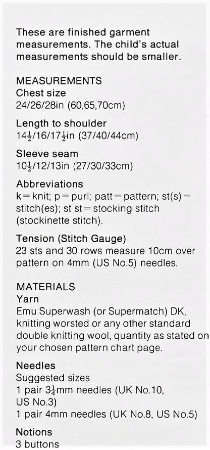 Vintage Knitting Pattern Childs Kids The Little Mermaid Sweater PDF Instant Digital Download Pullover Jumpers 4-9 yrs DK 8 Ply