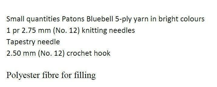 Vintage Knitting Pattern 5" Sleepy Mice in Bunting Bags Sleeping Amigurumi Doll PDF Instant Digital Download Knitted Mouse Soft Toy 5 Ply