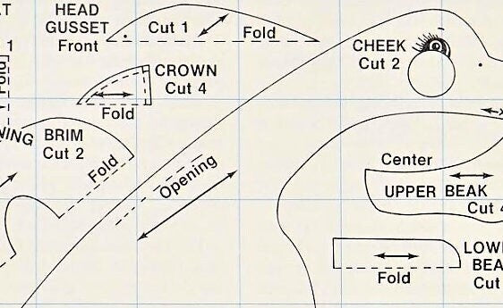 Vintage Sewing Pattern 24" Gingham Fabric Country Goose Soft Sculpture Doll PDF Instant Digital Download Soft Quilted Applique Toy