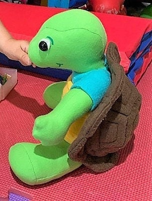Vintage Sewing Pattern 13" Franklin the Turtle Doll PDF Instant Digital Download Plush Fabric Soft Toy