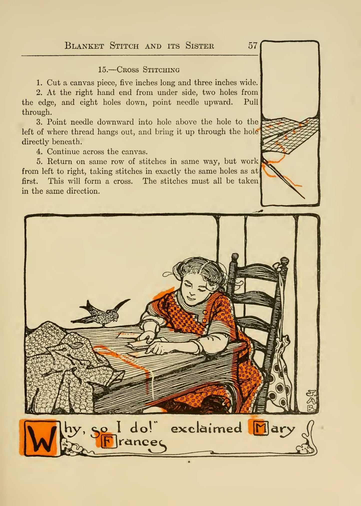 Vintage Sewing Patterns 16" Dolls The Mary Frances Sewing Book c. 1913 Printable PDF Instant Digital Download eBook Patterns and Storybook