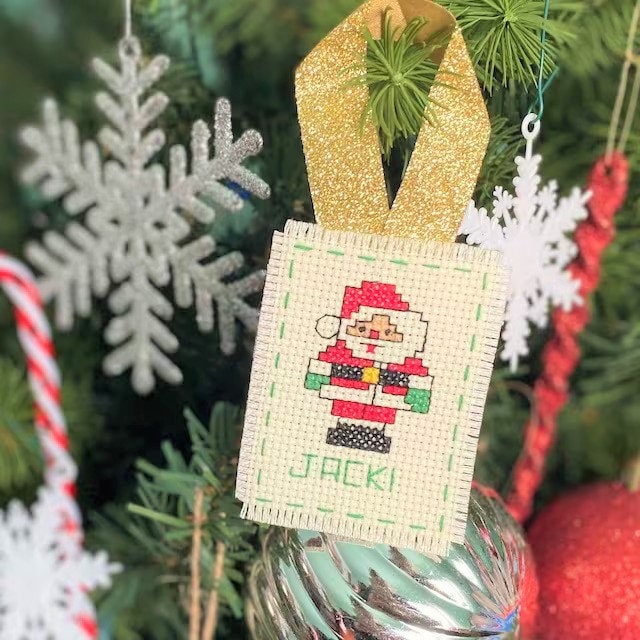 Vintage Cross Stitch Patterns 50 Mini Country Christmas Ornaments PDF Instant Digital Download Classic Holiday Designs 2-3 Inch