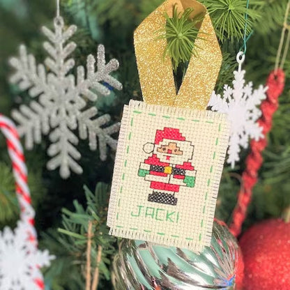 Vintage Cross Stitch Patterns 50 Mini Country Christmas Ornaments PDF Instant Digital Download Classic Holiday Designs 2-3 Inch