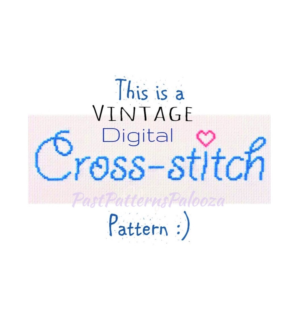 Vintage Cross Stitch Patterns Cute Teapots Tea Pot Motifs PDF Instant Digital Download Embroidery Lot of 25 Designs A1