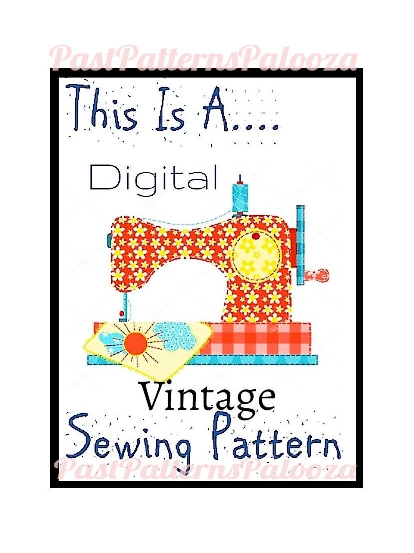 Vintage Sewing Pattern Soft Fabric Rocking Horse PDF Instant Digital Download Christmas Pony Plush Stuffed Toy 12"