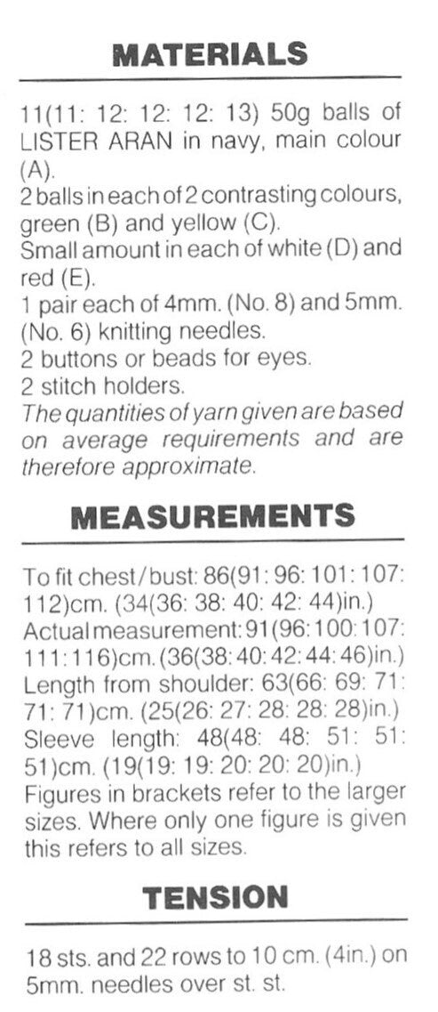 Vintage Knitting Pattern Snake Sweater PDF Instant Digital Download Womens Mens Adults Funny Novelty Jumper 10 Ply 34-44 in