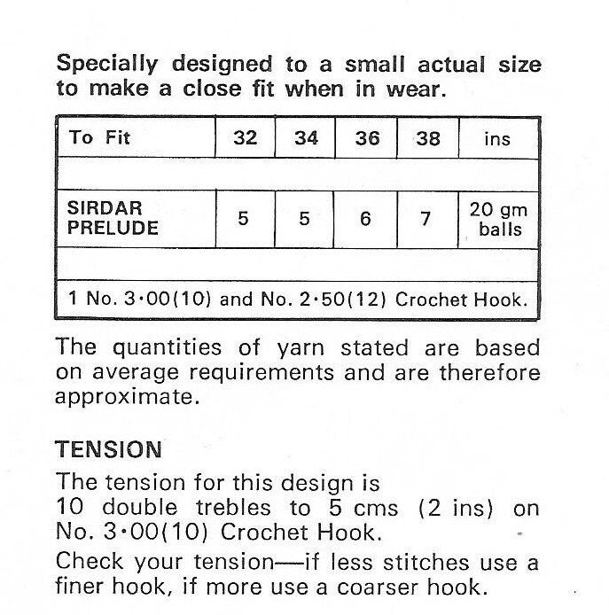 Vintage Crochet Pattern Womens V Neck Summer Top PDF Instant Digital Download Retro Sleeveless Fitted Cami Tank 4 Ply